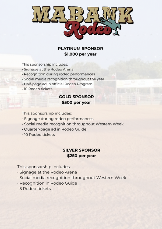 Platinum Sponsorship