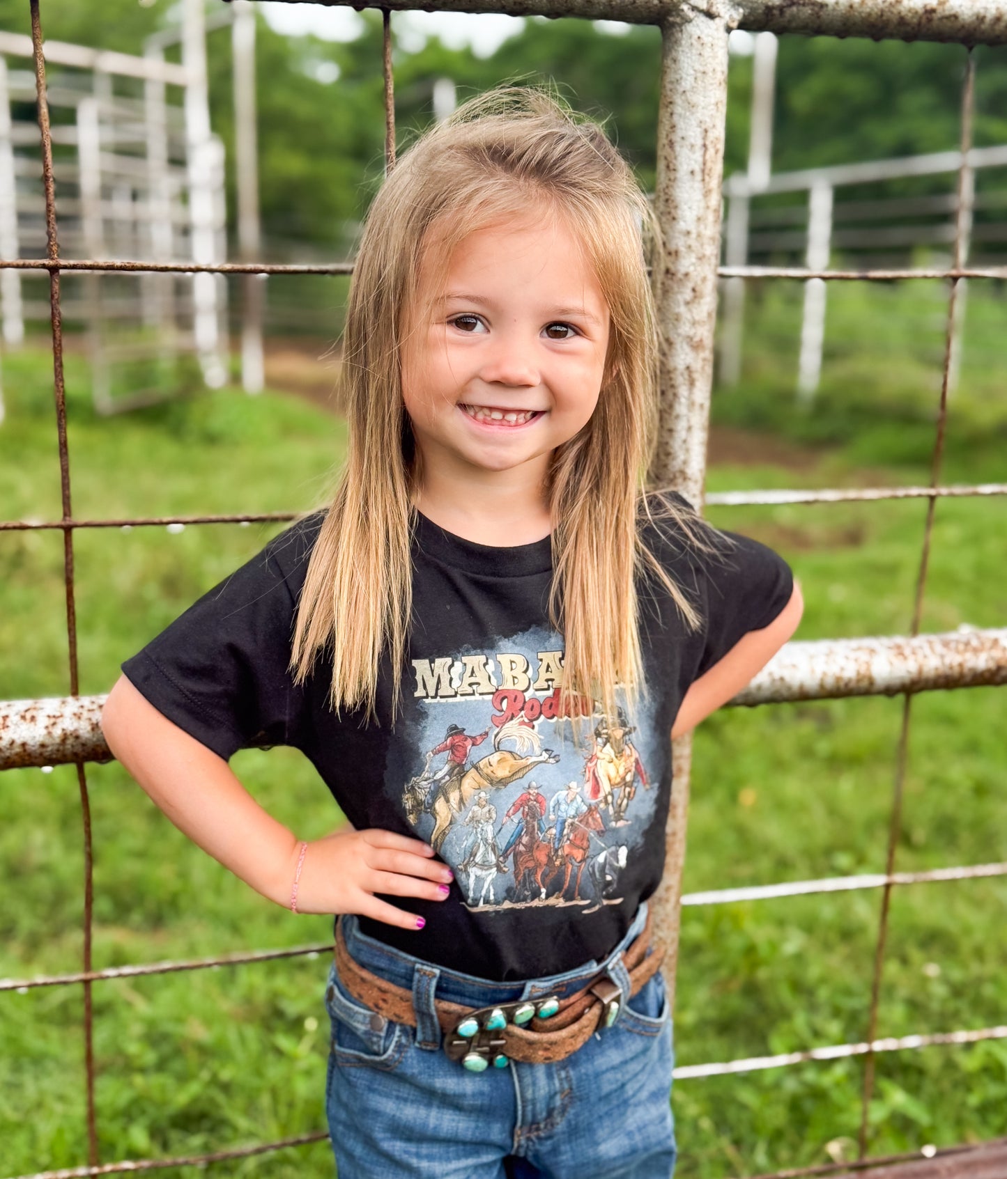 2026 Youth Rodeo Shirt- Black