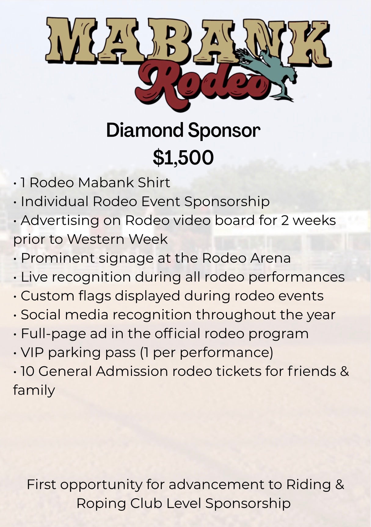 Diamond Sponsorship
